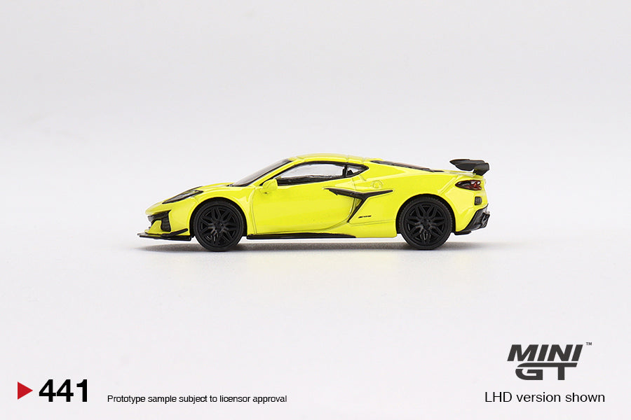 MGT00441L- 1/64 - Chevrolet Corvette Z06 2023 Accelerate Yellow