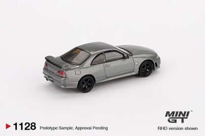 1/64 NISSAN SKYLINE GT-R DARK METAL GREY (NISMO BCNR33 CRS VERSION) - MGT01128