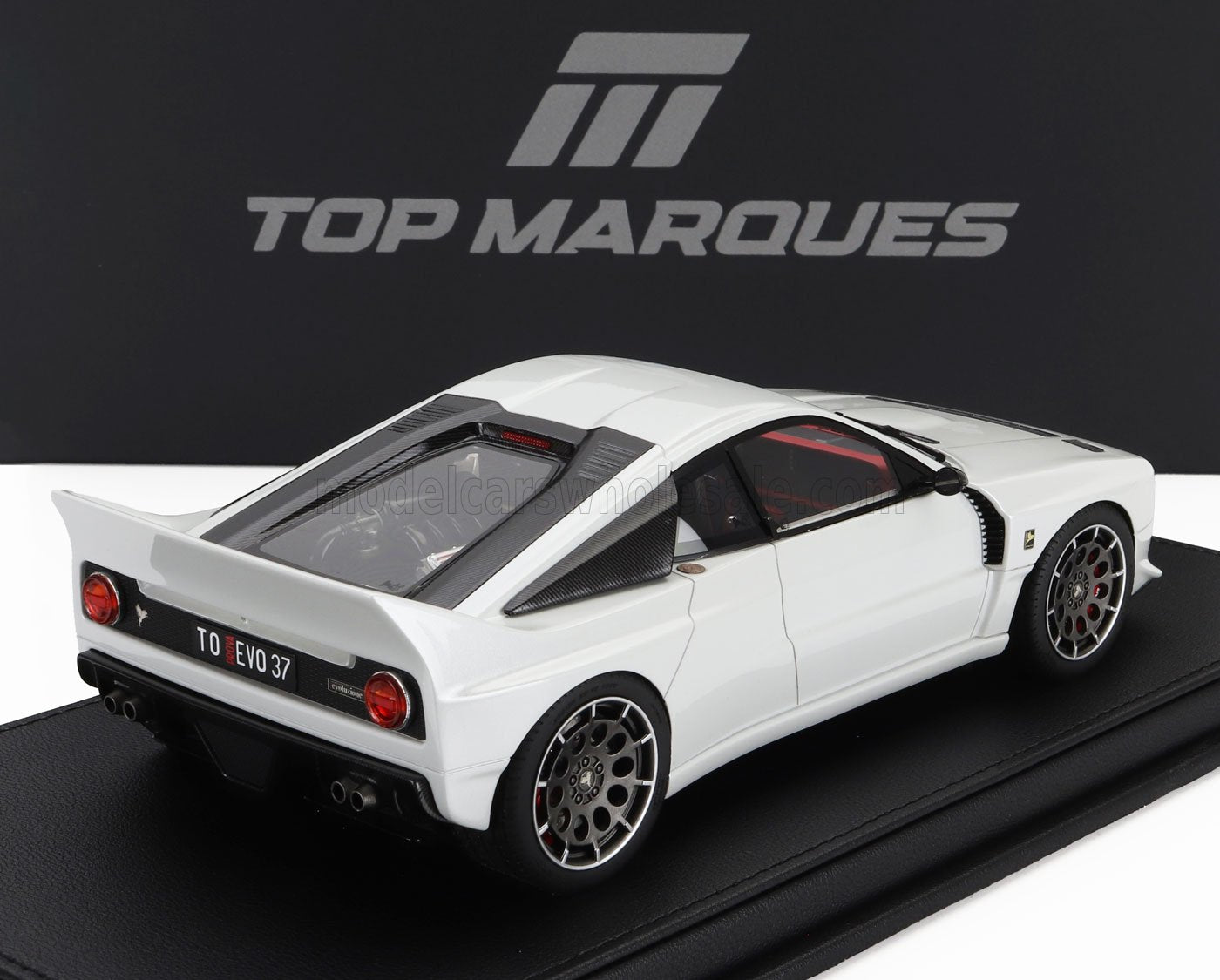 1/18 - KIMERA - EVO37 2022 - WHITE PEARL MET - Top Marques - TOP129A