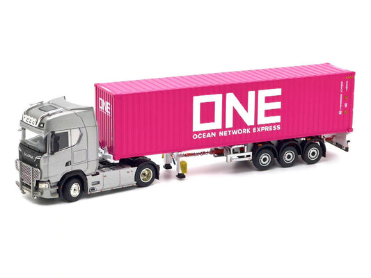 1/64 - Scania 730S with 40 Ft ONE Trailer - Unique Model