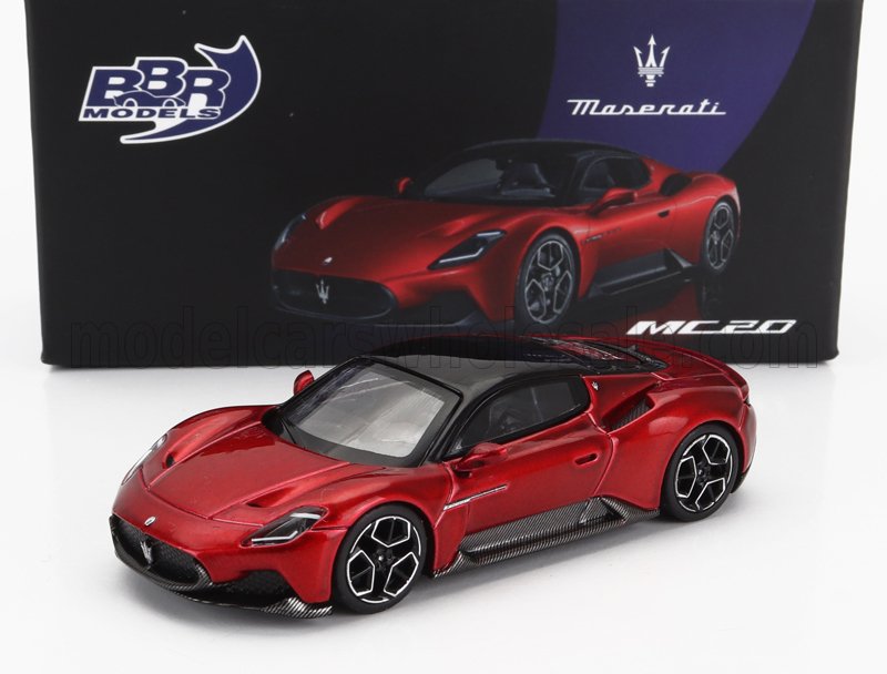 1/64 Maserati MC20, rosso vincente - BBRDIE6403