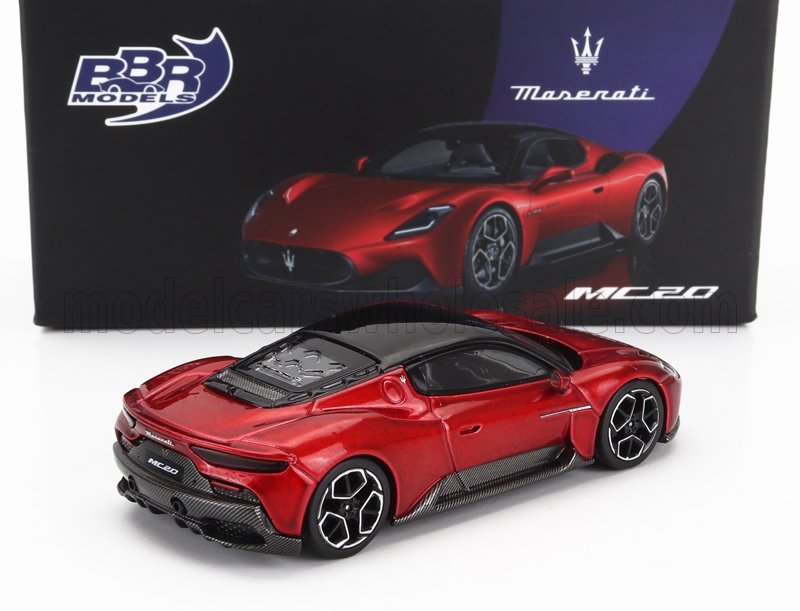 1/64 Maserati MC20, rosso vincente - BBRDIE6403