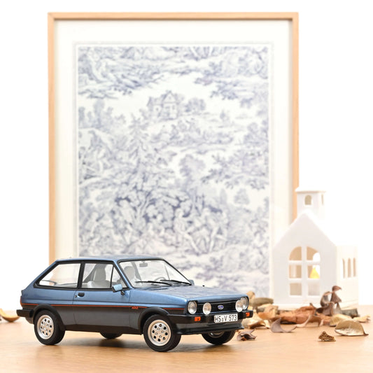 1/18 - 1981 Ford Fiesta XR2 - Blue Metallic - 182744 - Norev