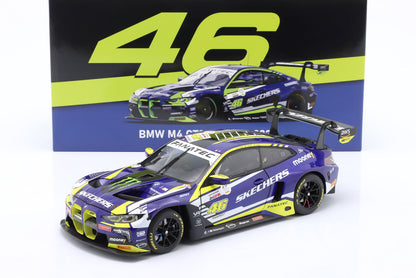 1/18 - 4-SERIES M4 GT3 TEAM WRT N 46 6th 24h SPA 2023 VALENTINO ROSSI - AUGUSTO FARFUS - MAXIME MARTIN