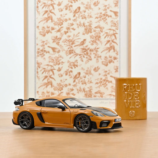 1/18 - Porsche Cayman GT4 RS w. Weissach Package 2023 - Bahama Yellow - Norev 187252
