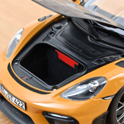 1/18 - Porsche Cayman GT4 RS w. Weissach Package 2023 - Bahama Yellow - Norev 187252