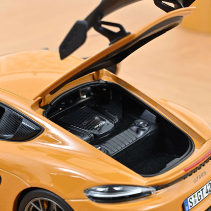 1/18 - Porsche Cayman GT4 RS w. Weissach Package 2023 - Bahama Yellow - Norev 187252