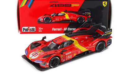 1/64  499P 3.0L TURBO V6 TEAM FERRARI AF CORSE N 51 WINNER 24h LE MANS 2023 ALESSANDRO PIER GUIDI - JAMES CALADO - ANTONIO GIOVINAZZI - Polistil - 64FE02071