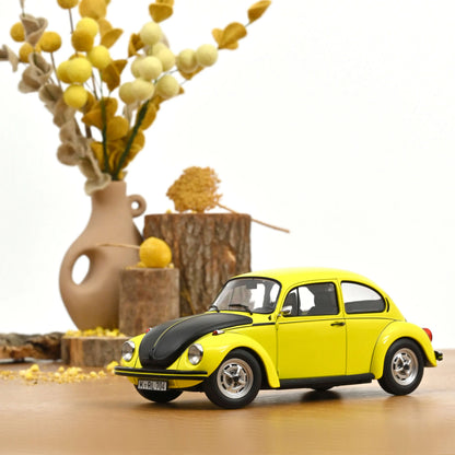 1/18 BEETLE 1303 MAGGIOLINO 1973 - YELLOW BLACK - 188536 - Norev