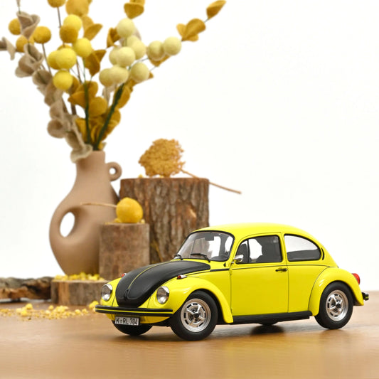 1/18 BEETLE 1303 MAGGIOLINO 1973 - YELLOW BLACK - 188536 - Norev