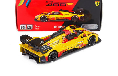 1/64 499P 3.0L TURBO V6 TEAM AF CORSE N 83 24h LE MANS 2024 ROBERT KUBICA - ROBERT SHWARTZMAN - YIFEI YE - Polistil - 64FE02072