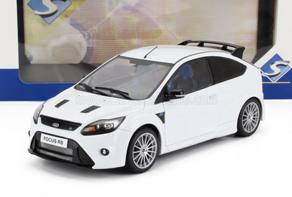 1/18 - Ford Focus RS MK2 - Frozen White Metallic 2009 - Solido - 1813102