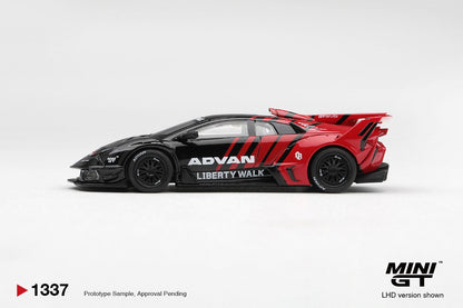 1/64  LAMBORGHINI LB-SILHOUETTE WORKS MURCIELAGO GT EVO ADVAN - Mini GT - MGT01337