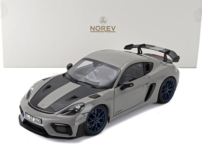 1/18 2023 Porsche Cayman GT4 RS With Weissach Pack - Chalk - 187253 - Norev
