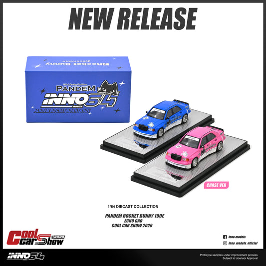 1/64 Pandem Rocket Bunny 190E - Event Special Edition - Inno64 - Cool Car Show 2026