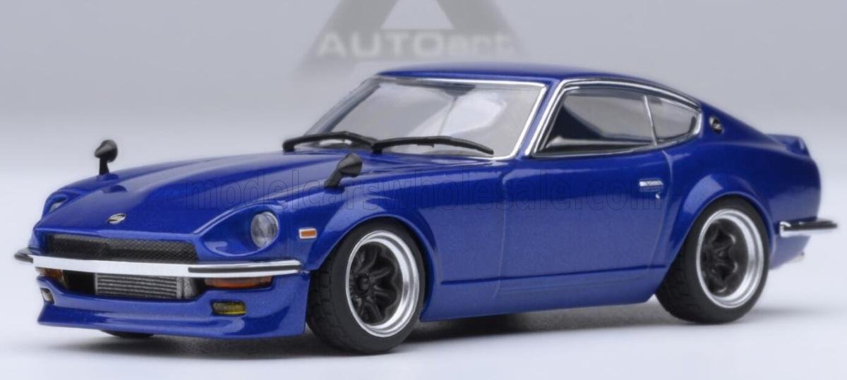 1:64 FAIRLADY Z (S30) WANGAN MIDNIGHT AKUMA NO Z (COMIC 1 VERSION) 1990 - BLUE  - AutoArt 20685