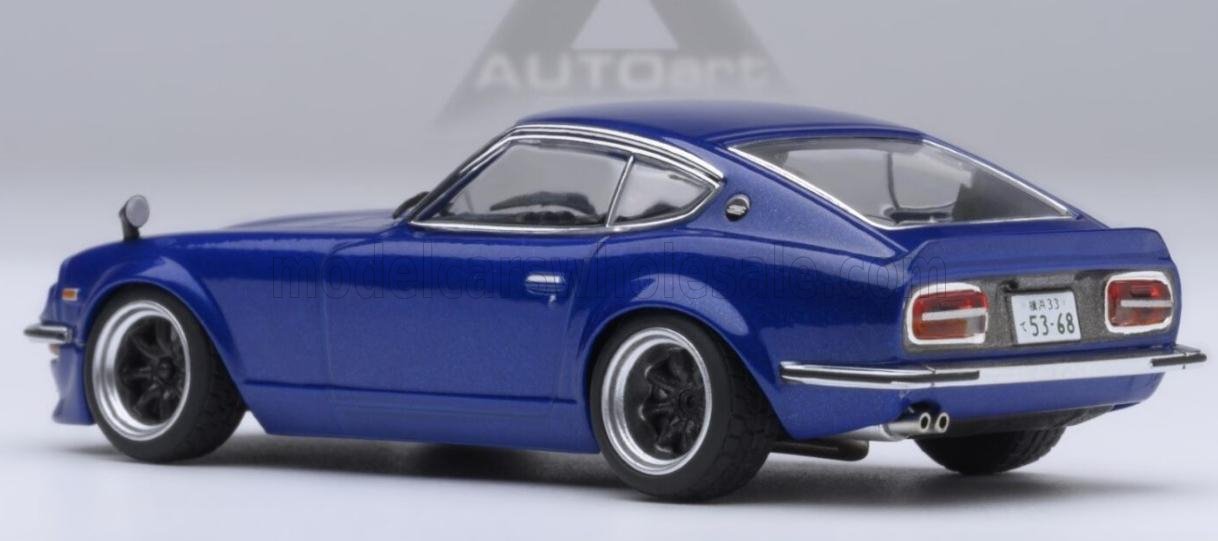 1:64 FAIRLADY Z (S30) WANGAN MIDNIGHT AKUMA NO Z (COMIC 1 VERSION) 1990 - BLUE  - AutoArt 20685