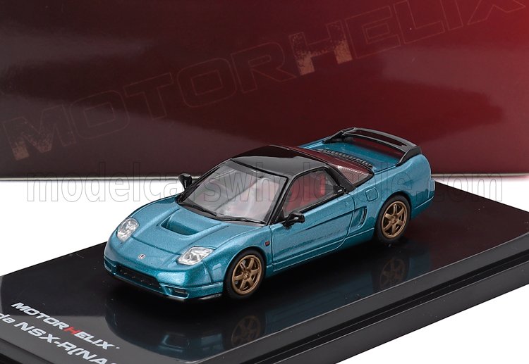 1/64 NSX-R (NA2) COUPE 1992 - BLUE MET - Motorhelix - M65503