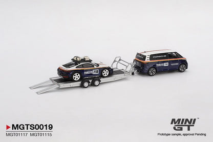 1/64 Porsche 911 Dakar #718 / Volkswagen ID. Buzz Porsche Centrum Gelderland Roughroads Set - MGTS0019