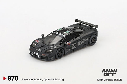 1/64 MCLAREN F1 GTR NO.59 1995 LE MANS 24HR WINNER POST-RACE WEATHERED BLISTER PACKAGING  - MGT00870-BL