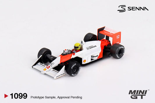 1/64 McLaren MP4/4 #12 Ayrton Senna 1988 Japanese Grand Prix  Winner - Mini GT - MGT01099