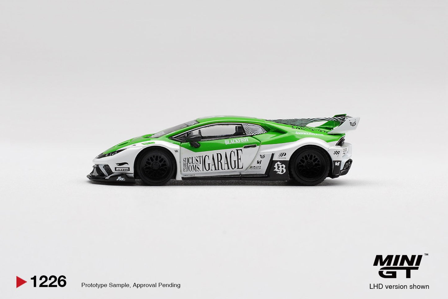1/64 LB WORKS LAMBORGHINI HURACAN GT STREET CUSTOMS - Mini GT - MGT01226