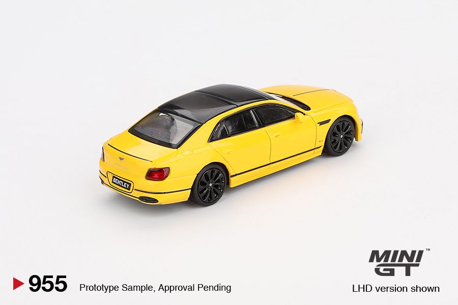 1/64 BENTLEY FLYING SPUR MONACO YELLOW (LHD) BLISTER PACKAGING - MGT00955-BL