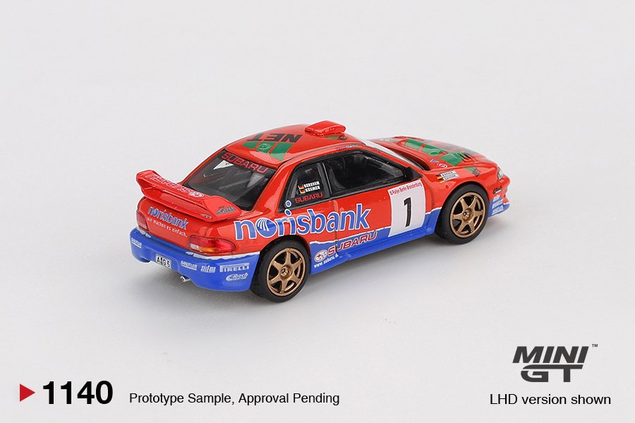 1/64  SUBARU IMPREZA WRC97 NO.1 1999 DRM CHAMPION  - MGT01140