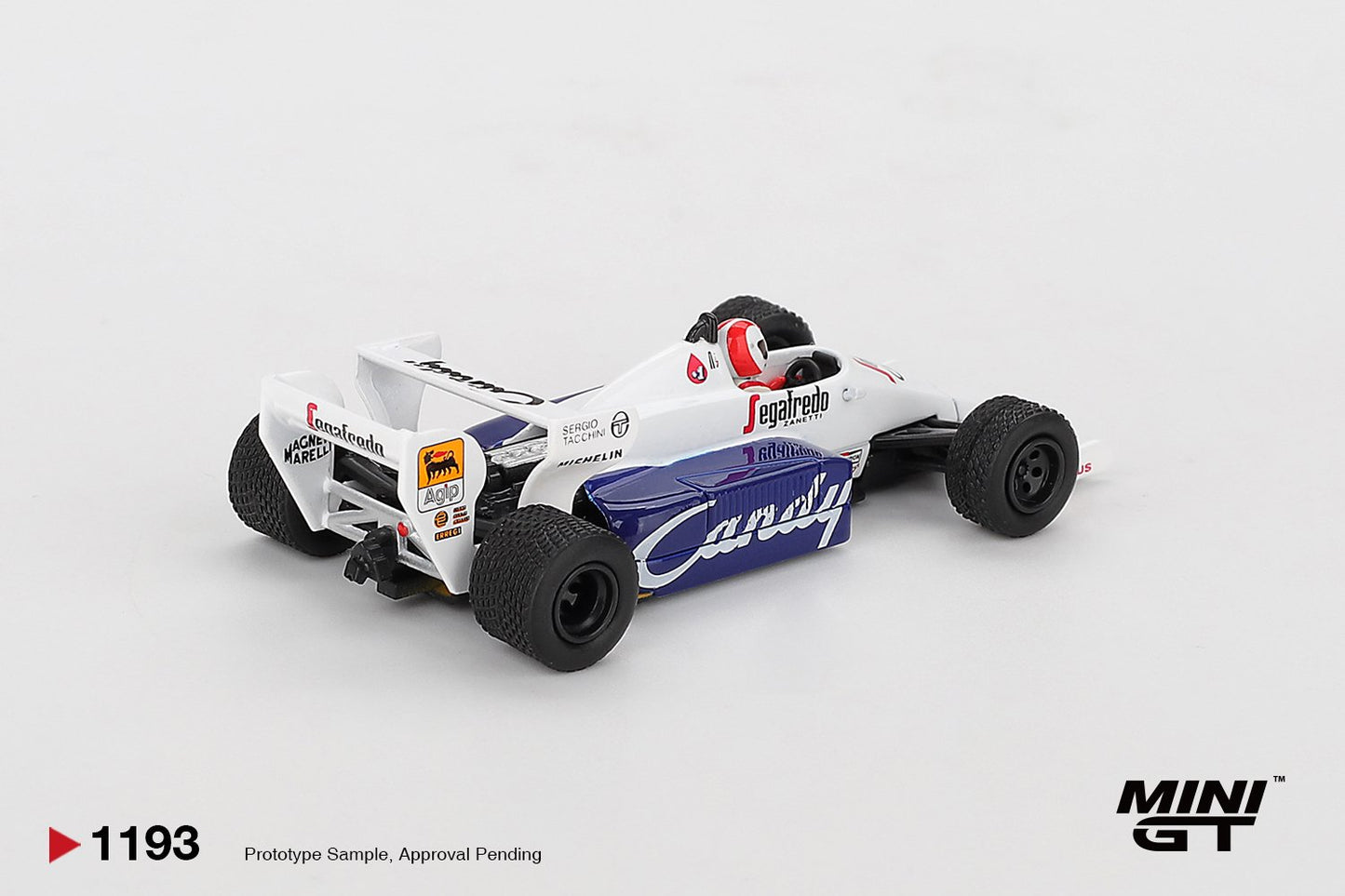1/64 - TOLEMAN TG184 NO.20 JOHNNY CECOTTO 1984 MONACO GRAND PRIX - MiniGT - MGT01193