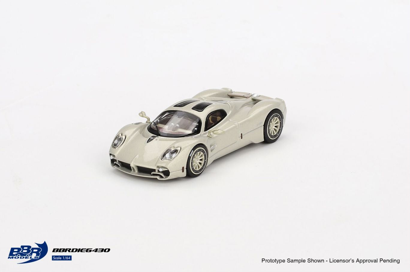 1/64 Pagani Utopia Presentation Grigio Rinascimento - BBRDIE6430