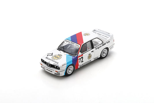 1/43 - BMW E30 M3 #72 4th Nurburgring 24H 1987 Quester/Oestreich/Vogt Limited 300pcs