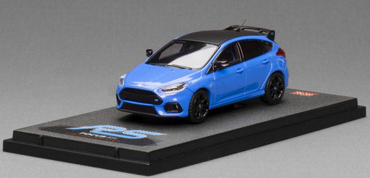1/64 FORD FOCUS RS 2018 - NITROUS BLUE - Sunstar - 60062