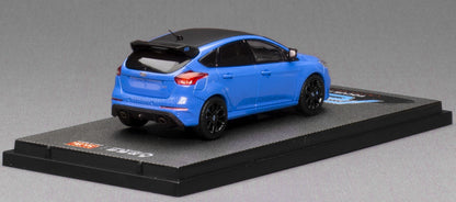 1/64 FORD FOCUS RS 2018 - NITROUS BLUE - Sunstar - 60062