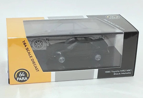 1/64 1985 Toyota MR2 MK1 Black - Para64 - PA55421