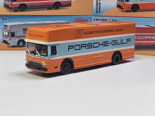 Mercedes Benz O317 *Porsche / Gulf*, orange - 	schuco20301