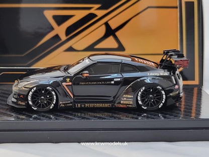 1/64 GTR R35 LB Performance - Error404 resin Black