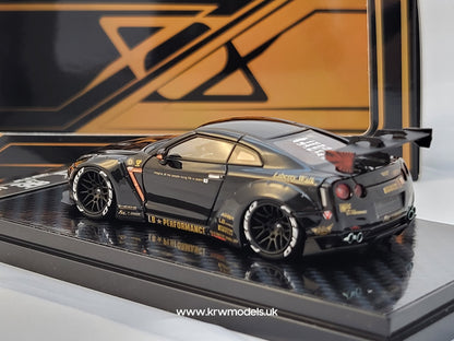 1/64 GTR R35 LB Performance - Error404 resin Black