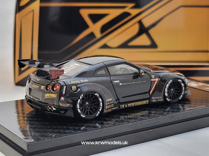 1/64 GTR R35 LB Performance - Error404 resin Black