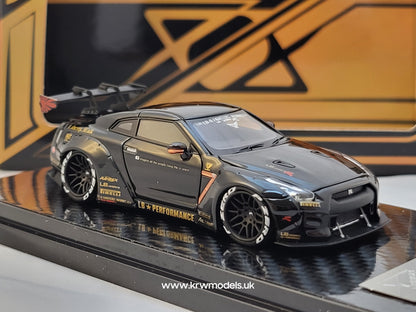 1/64 GTR R35 LB Performance - Error404 resin Black