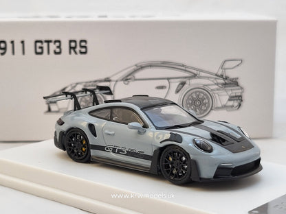 1/64 Porsche 911 GT3 RS - Grey - Solo Models