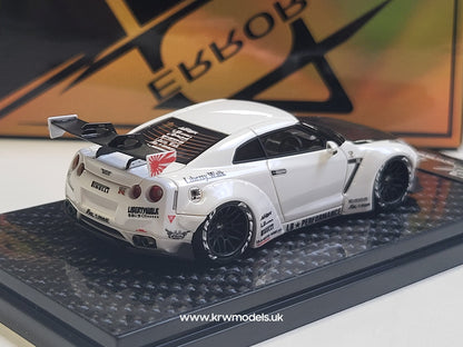 1/64 GTR R35 LB Performance - Error404 - White/Carbon