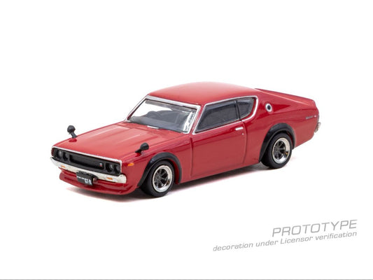 1/64 Nissan Skyline 2000GT-R (KPGC110) Red - Tarmac Models - T64G-087-RE  ***Pre Order***