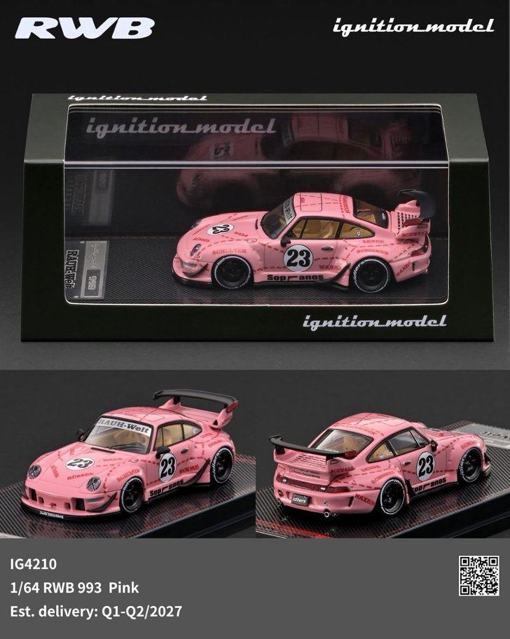 1/64 RWB 993 Pink - Ignition Models - IG4210