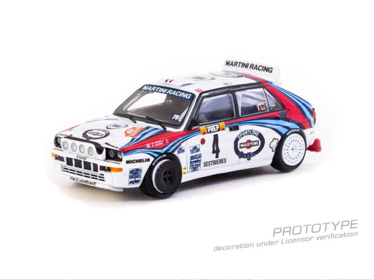 1/64 Lancia Delta HF Integrale  Monte Carlo Rally 1992 Winner Didier Auriol / Bernard Occelli - Tarmac Models - T64-049-92MCR04