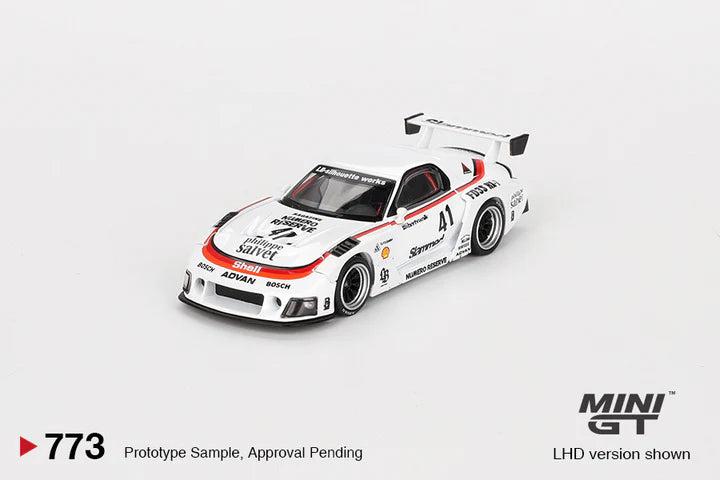 1/64 MAZDA RX-7 LB-Super Silhouette #41 Numero Reserve - MiniGT - MGT0773