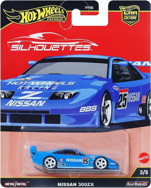 1:64 Hot Wheels - Nissan 300ZX  Blue 3/5 - 2024 dash 976G RealRiders.