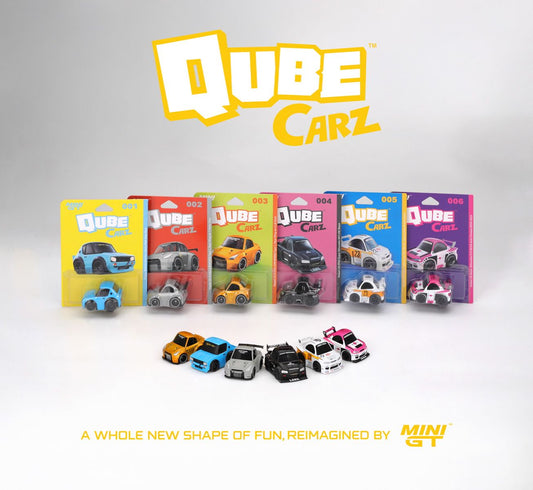 Mini GT QUBE CARZ x 6 - Mini GT