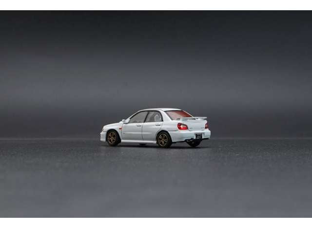 1/64 2001 Subaru Impreza WRX RHD, white - BM64B0082rhd