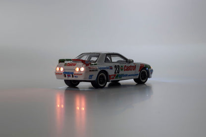 1/64 Castrol Skyline GT-R(R32) Gr.A 1990 #23  with LED  - Kyosho - 07012LC