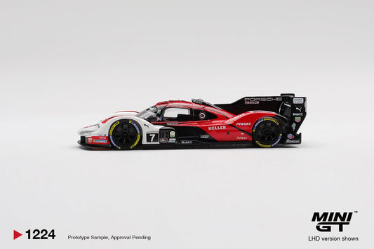 1/64 PORSCHE 963 NO.7 PORSCHE PENSKE MOTORSPORT 2025 IMSA DAYTONA 24 HRS WINNER - Mini GT - MGT01224